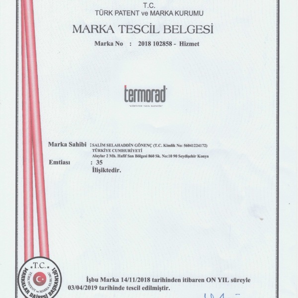Marka tescil