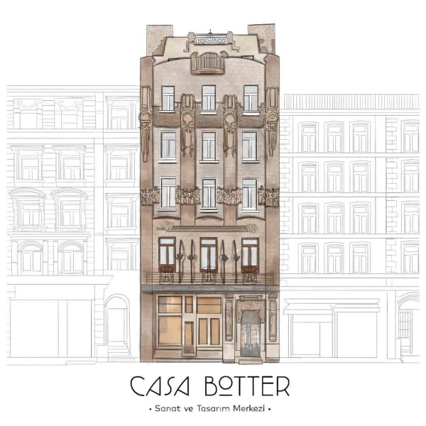 İstanbul / Beyoğlu / Taksim - Tarihi Casa Botter Binası
